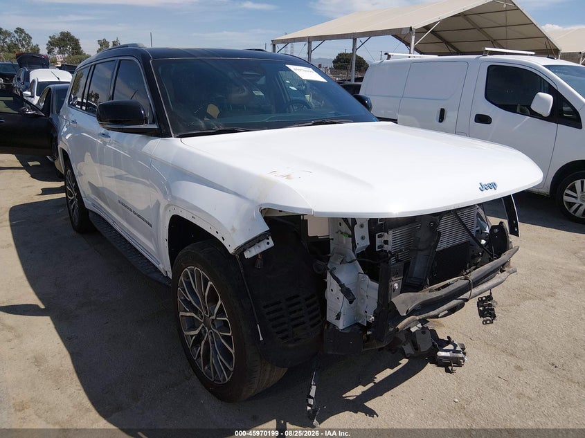 2022 Jeep Grand cherokee VIN 1C4RJJEGXN8554641 IAAI salvage auction — FRONT END, Salvage (Texas), sold $7,400 on 2026-09-09 (photo 1)