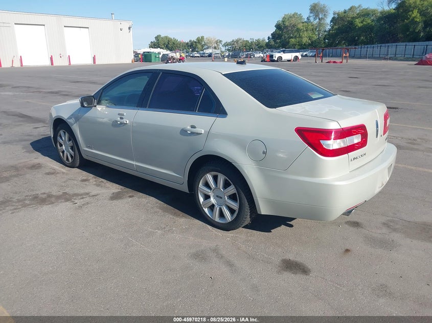 2007 Lincoln Mkz VIN 3LNHM26T87R664623 IAAI salvage auction — NORMAL WEAR, Rebuilt/Restored (Utah), sold $425 on 2026-09-22 (photo 3)