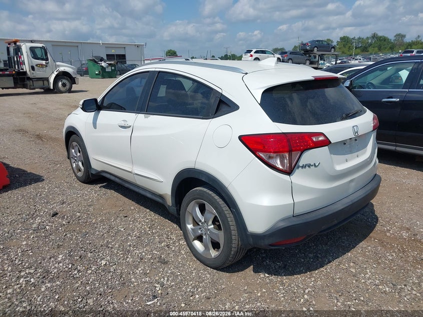 2016 Honda Hr-v VIN 3CZRU6H75GM701280 IAAI salvage auction — NORMAL WEAR, Clear (Kansas), sold $1,000 on 2026-09-06 (photo 3)