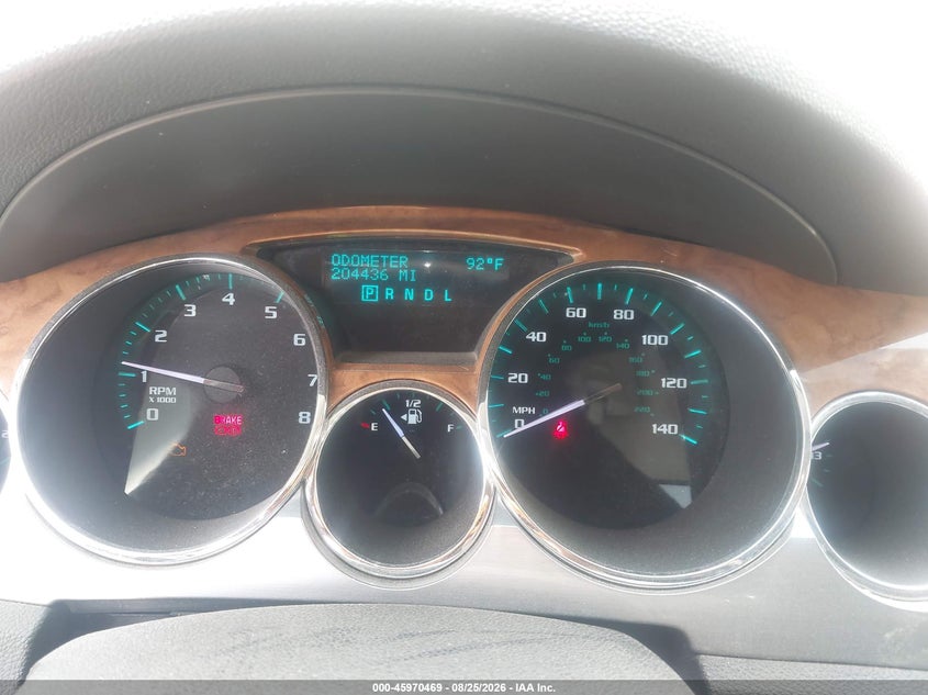 2012 Buick Enclave VIN 5GAKVCEDXCJ203274 IAAI salvage auction — NORMAL WEAR, Clear (Missouri), sold $725 on 2026-09-19 (photo 7)