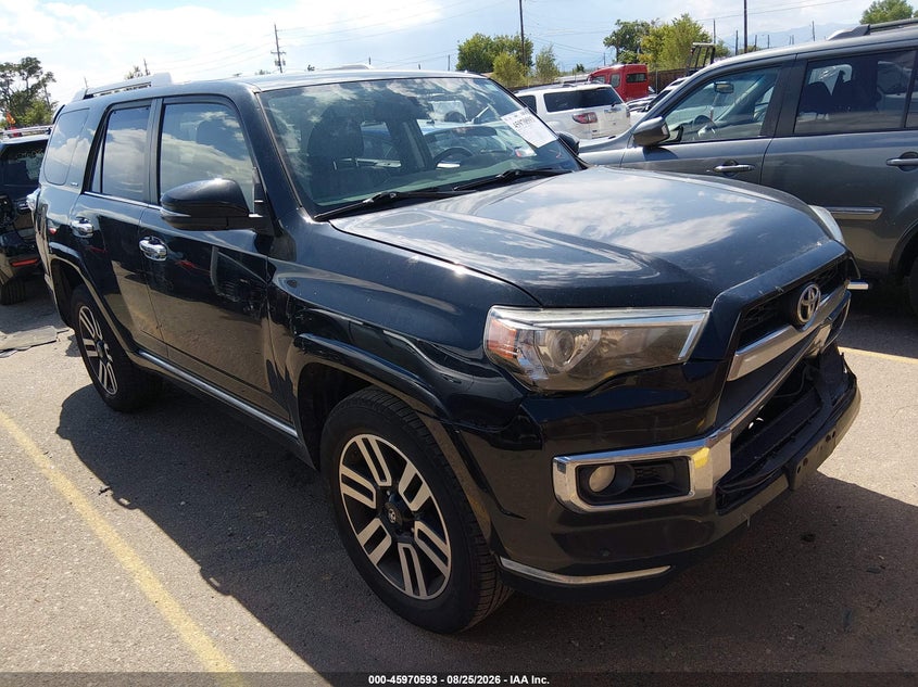 2015 Toyota 4runner VIN JTEBU5JR8F5214295 — IAAI salvage auction photo