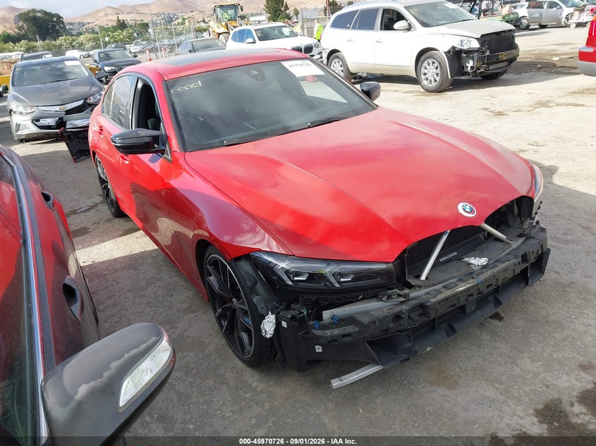 2023 BMW 3er VIN 3MW49FS05P8C92037 — IAAI salvage auction photo