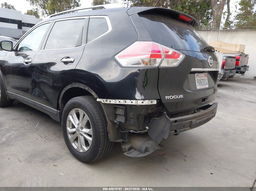 2016 Nissan Rogue VIN KNMAT2MT1GP718329 IAAI salvage auction — REAR END, Wait Title, sold $1,975 on 2026-09-16 (photo 3)