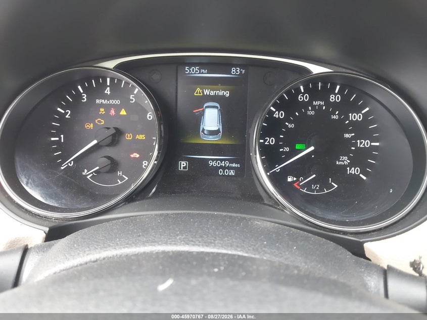 2016 Nissan Rogue VIN KNMAT2MT1GP718329 IAAI salvage auction — REAR END, Wait Title, sold $1,975 on 2026-09-16 (photo 7)