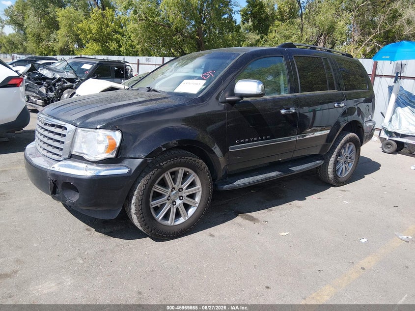 2009 Chrysler Aspen VIN 1A8HX58P29F701381 IAAI salvage auction — FRONT END, Salvage (Utah), sold $275 on 2026-10-03 (photo 2)