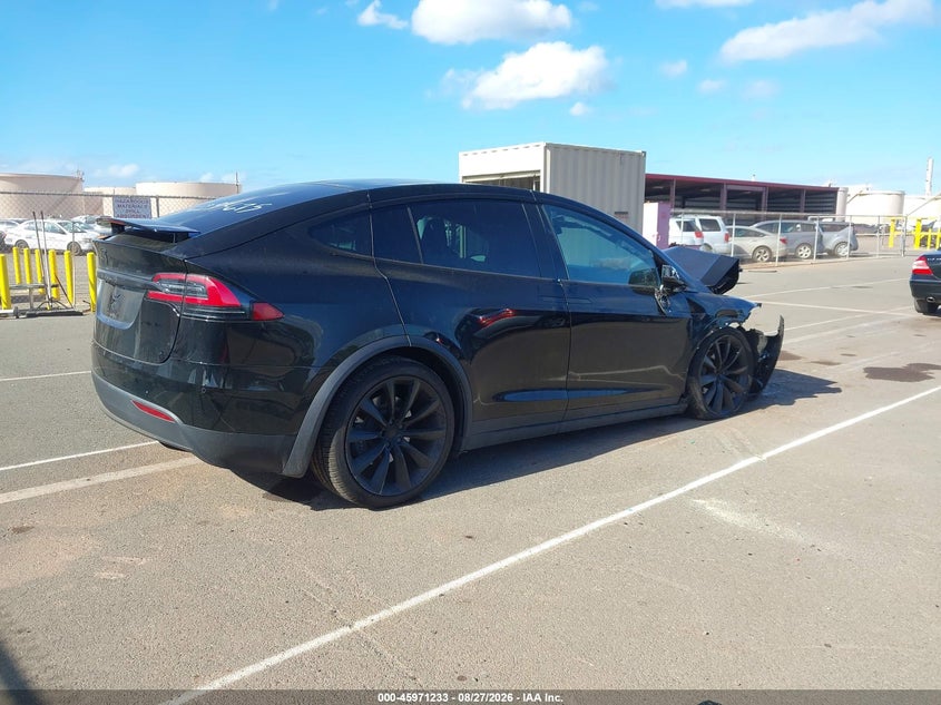 2020 Tesla Model x VIN 5YJXCBE25LF216525 IAAI salvage auction — FRONT END, Wait Title, sold $3,950 on 2026-10-10 (photo 4)