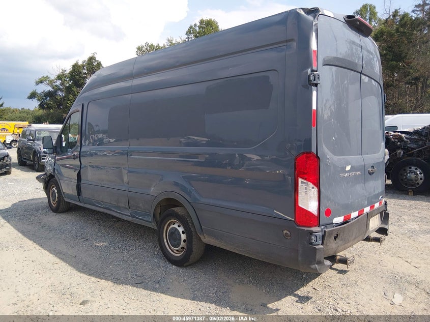 2019 Ford Transit-250 VIN 1FTYR3XM8KKB12927 IAAI salvage auction — LEFT & RIGHT, Clear (Tennessee), sold $7,225 on 2026-09-08 (photo 3)