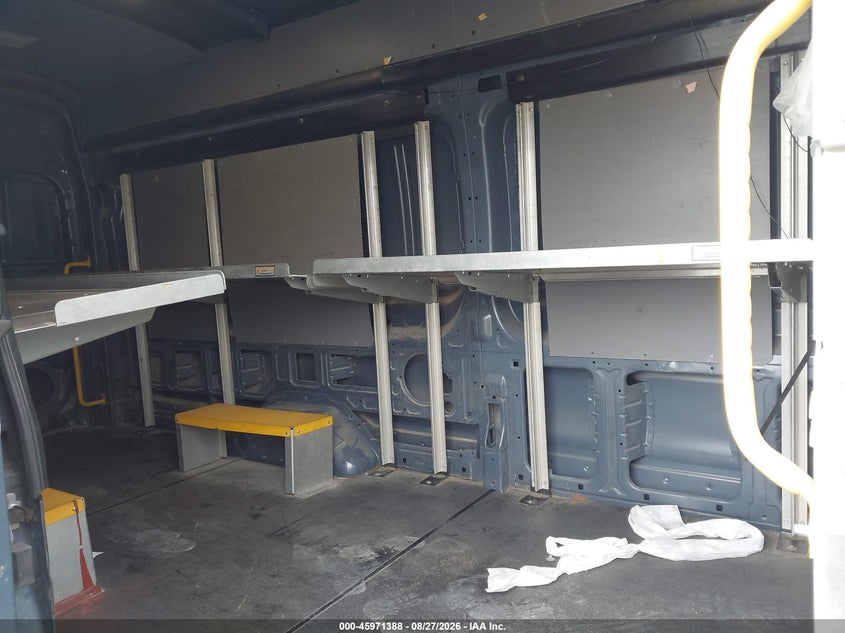 2019 Ford Transit-250 VIN 1FTYR3XM6KKB17446 IAAI salvage auction — LEFT & RIGHT, Clear (North Carolina), sold $7,200 on 2026-09-08 (photo 8)