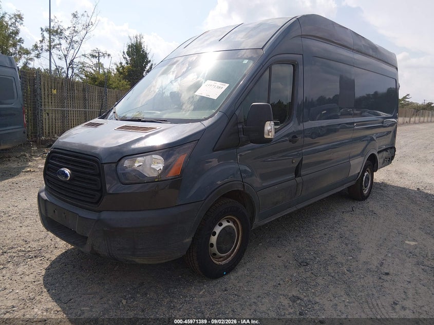 2019 Ford Transit-250 VIN 1FTYR3XM2KKB17699 IAAI salvage auction — LEFT & RIGHT, Clear (North Carolina), sold $8,350 on 2026-09-08 (photo 2)
