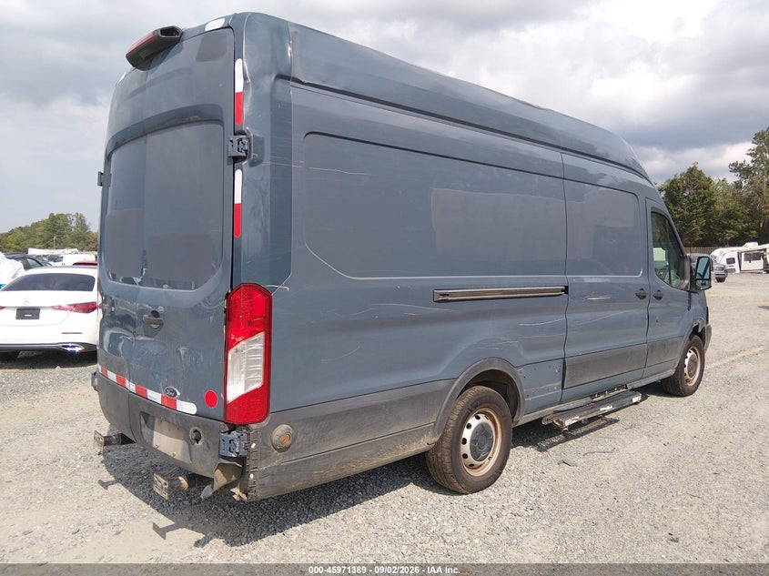 2019 Ford Transit-250 VIN 1FTYR3XM2KKB17699 IAAI salvage auction — LEFT & RIGHT, Clear (North Carolina), sold $8,350 on 2026-09-08 (photo 4)