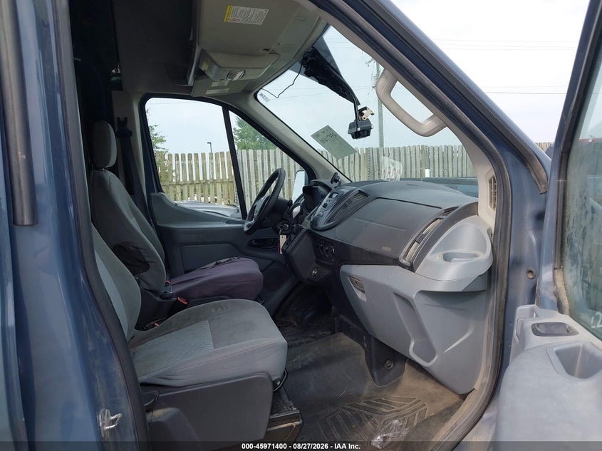 2019 Ford Transit-250 VIN 1FTYR3XM2KKB89955 IAAI salvage auction — LEFT & RIGHT, Clear (North Carolina), sold $7,400 on 2026-09-08 (photo 5)