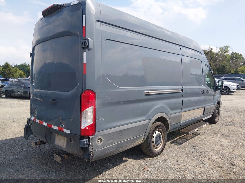 2019 Ford Transit-250 VIN 1FTYR3XM2KKB89955 IAAI salvage auction — LEFT & RIGHT, Clear (North Carolina), sold $7,400 on 2026-09-08 (photo 4)