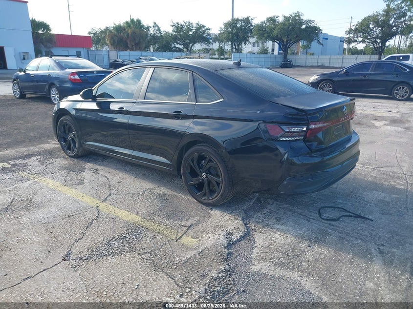 2025 Volkswagen Jetta VIN 3VWEX7BU2SM082501 IAAI salvage auction — REAR END, Clear (Texas), sold $8,300 on 2026-08-26 (photo 3)