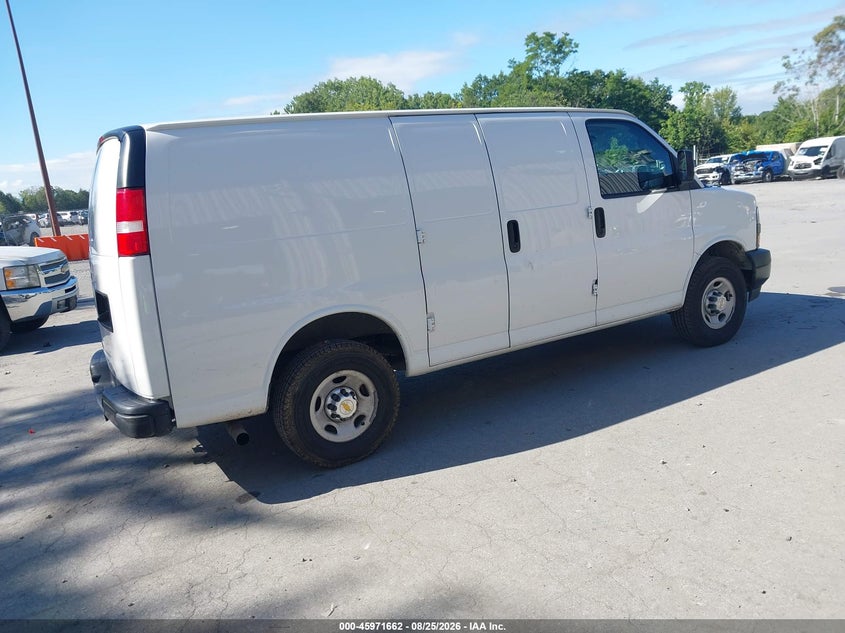 2024 Chevrolet Express cargo VIN 1GCWGAFP7R1238757 IAAI salvage auction — REPOSSESSION, Clear (Pennsylvania), sold $10,850 on 2026-09-02 (photo 4)