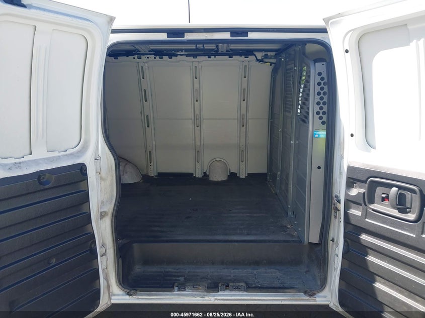 2024 Chevrolet Express cargo VIN 1GCWGAFP7R1238757 IAAI salvage auction — REPOSSESSION, Clear (Pennsylvania), sold $10,850 on 2026-09-02 (photo 8)
