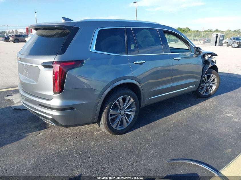 2021 Cadillac Xt6 VIN 1GYKPCRS5MZ227920 IAAI salvage auction — FRONT END, Rebuildable (Florida), sold $5,500 on 2026-09-06 (photo 4)