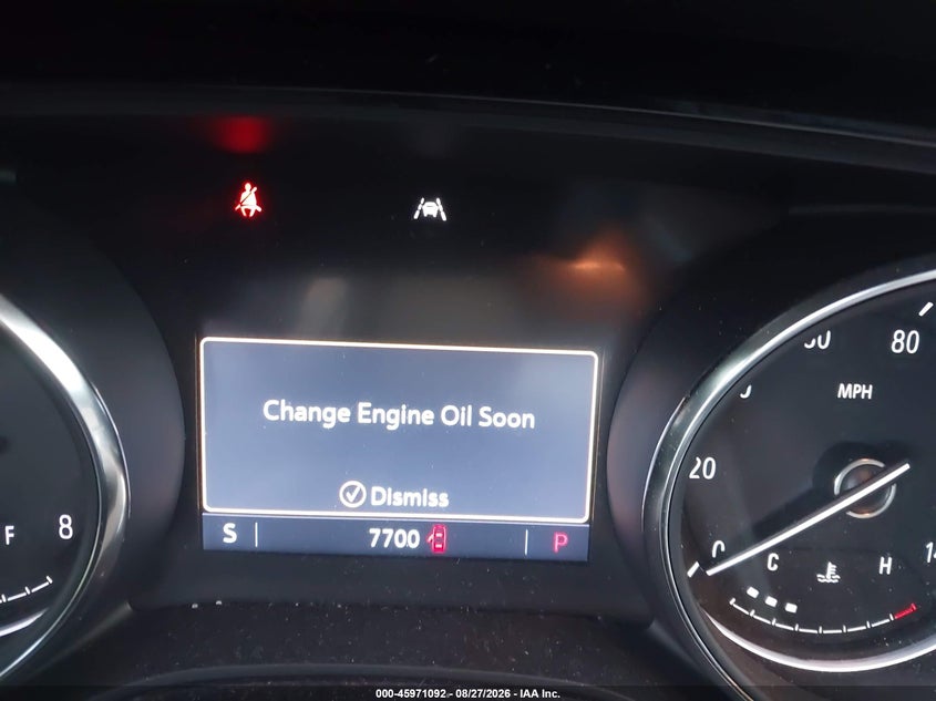 2020 Buick Encore gx VIN KL4MMDSL7LB105318 IAAI salvage auction — ELECTRICAL, Clear (Georgia), sold $8,300 on 2026-09-02 (photo 7)
