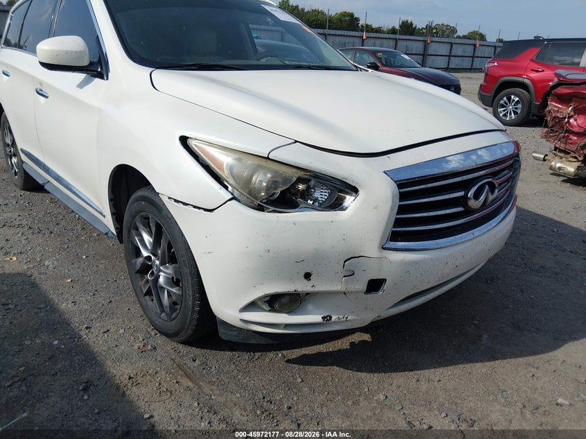 2013 Infiniti Jx VIN 5N1AL0MM5DC312940 IAAI salvage auction — NORMAL WEAR, Wait Title, sold $1,000 on 2026-09-19 (photo 6)