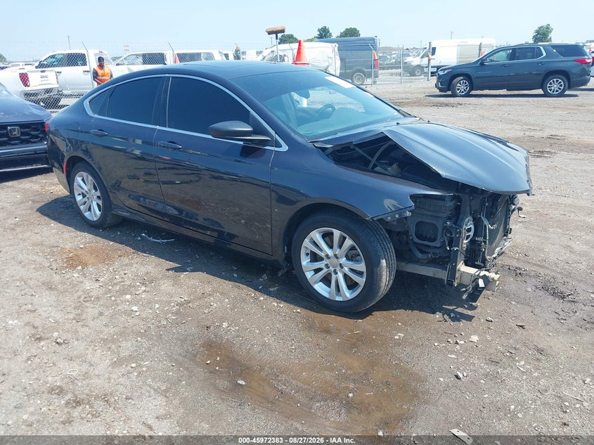 2017 Chrysler 200 VIN 1C3CCCAG0HN510630 IAAI salvage auction — FRONT END, Salvage (Arkansas), sold $825 on 2026-09-23 (photo 1)