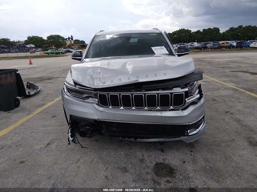 2025 Jeep Grand wagoneer VIN 1C4SJVBP4SS539323 IAAI salvage auction — FRONT END, Wait Title, sold $23,050 on 2026-09-02 (photo 6)