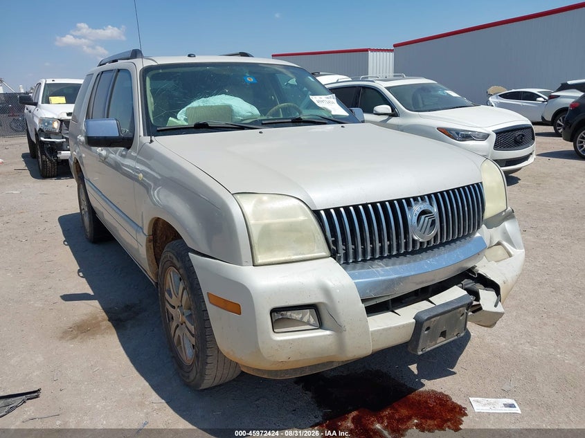 2006 Mercury Mountaineer VIN 4M2EU388X6UJ20339 IAAI salvage auction — FRONT END, Salvage (Texas), sold $400 on 2026-10-14 (photo 1)