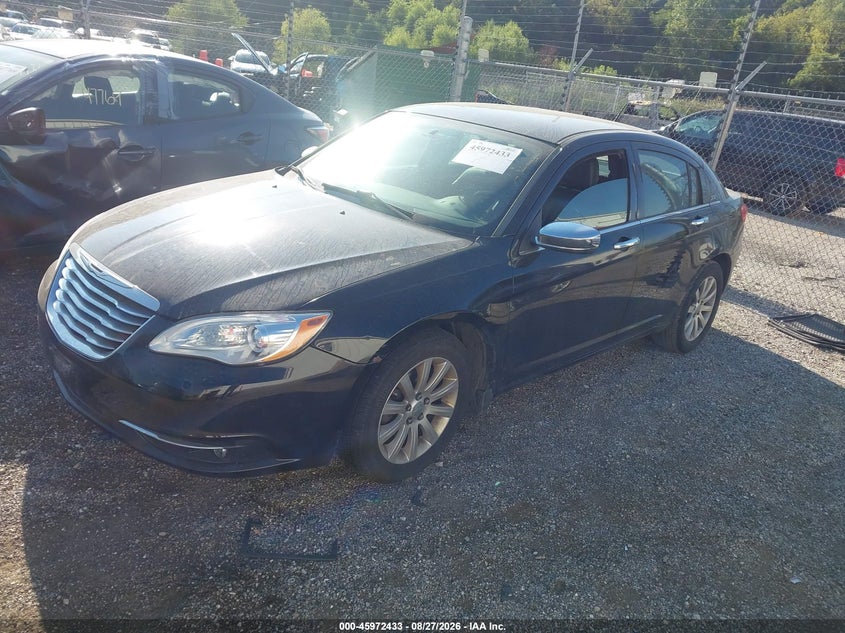 2014 Chrysler 200 VIN 1C3CCBCG4EN198184 IAAI salvage auction — NORMAL WEAR, Clear (Illinois), sold $725 on 2026-09-06 (photo 2)