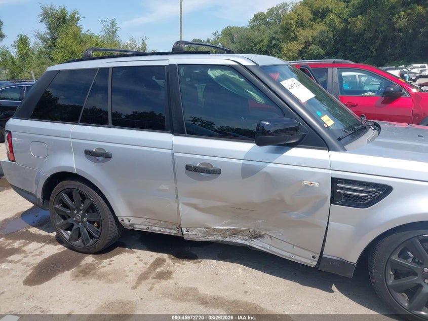 2013 Land rover Range rover sport VIN SALSF2D47DA784783 IAAI salvage auction — RIGHT SIDE, Wait Title, sold $1,050 on 2026-09-28 (photo 6)