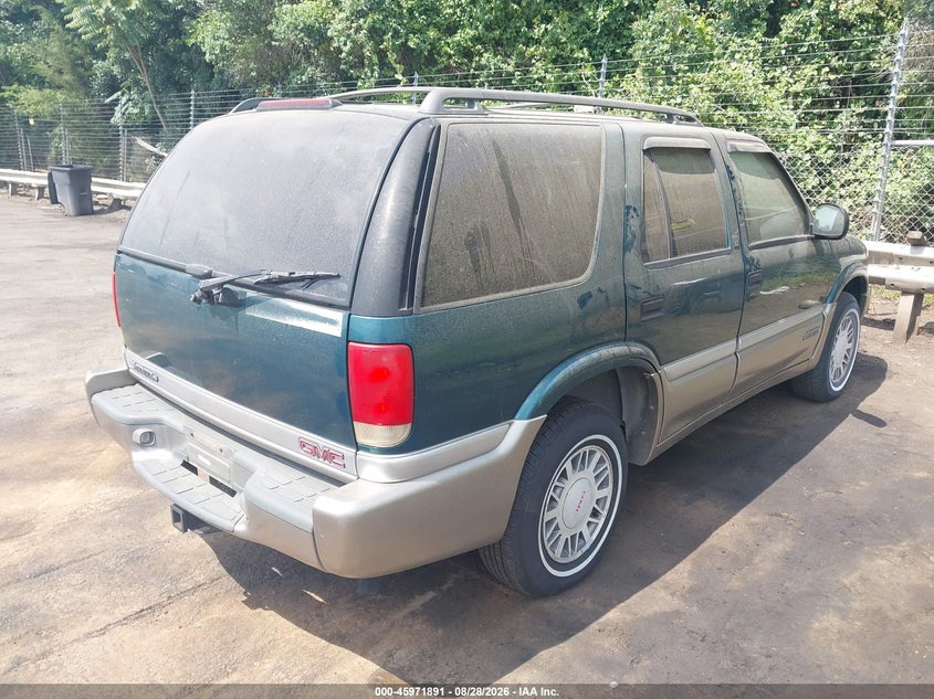 1998 Gmc Jimmy VIN 1GKDT13W8W2543726 IAAI salvage auction — NORMAL WEAR, Clear (North Carolina), sold $1,250 on 2026-09-04 (photo 4)