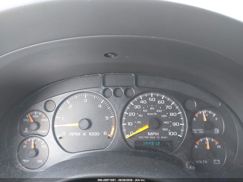 1998 Gmc Jimmy VIN 1GKDT13W8W2543726 IAAI salvage auction — NORMAL WEAR, Clear (North Carolina), sold $1,250 on 2026-09-04 (photo 7)