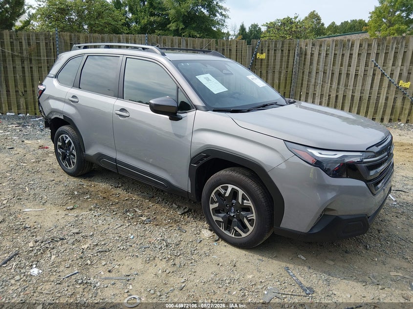 2025 Subaru Forester VIN JF2SLDDC4SH535768 IAAI salvage auction — UNKNOWN, Salvage Title, sold $11,200 on 2026-09-30 (photo 1)