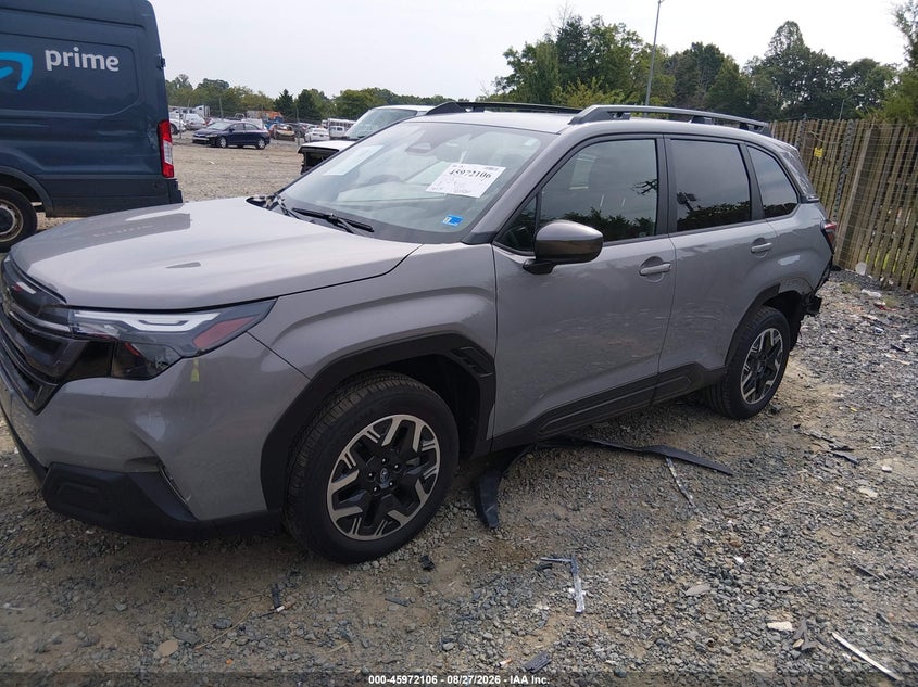 2025 Subaru Forester VIN JF2SLDDC4SH535768 IAAI salvage auction — UNKNOWN, Salvage Title, sold $11,200 on 2026-09-30 (photo 2)