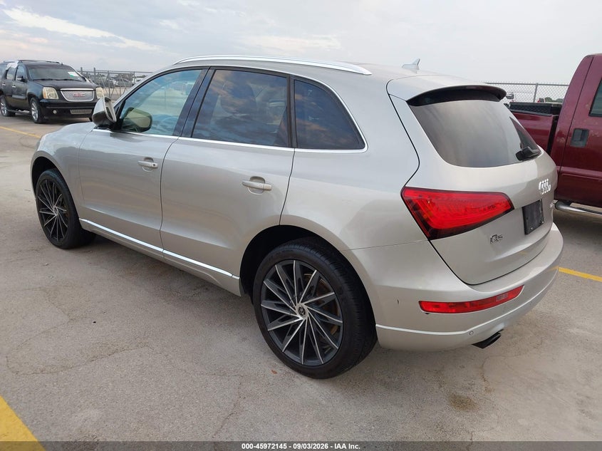 2013 Audi Q5 VIN WA1LFAFP7DA091641 IAAI salvage auction — NORMAL WEAR, Clear (Texas), sold $850 on 2026-09-11 (photo 3)