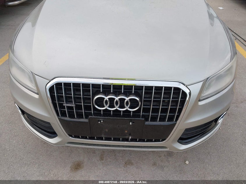 2013 Audi Q5 VIN WA1LFAFP7DA091641 IAAI salvage auction — NORMAL WEAR, Clear (Texas), sold $850 on 2026-09-11 (photo 6)