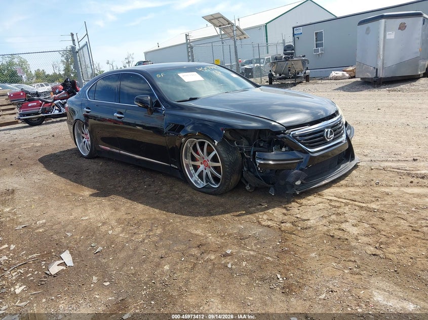 2008 Lexus Ls VIN JTHBL46FX85076535 IAAI salvage auction — FRONT END, Salvage (Ohio), sold $1,050 on 2026-10-03 (photo 1)