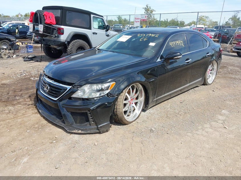 2008 Lexus Ls VIN JTHBL46FX85076535 IAAI salvage auction — FRONT END, Salvage (Ohio), sold $1,050 on 2026-10-03 (photo 2)