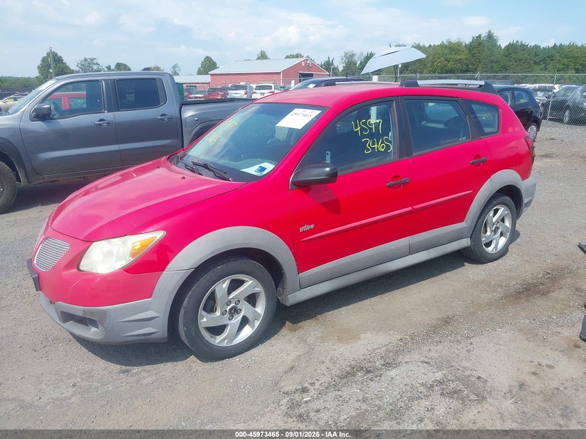 2006 Pontiac Vibe VIN 5Y2SL65886Z462652 IAAI salvage auction — FRONT END, Clear (Virginia), sold $825 on 2026-09-29 (photo 2)