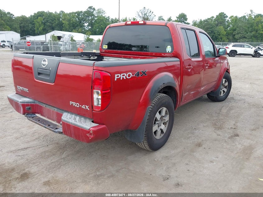 2012 Nissan Navara (frontier) VIN 1N6AD0EV6CC441368 IAAI salvage auction — RIGHT SIDE, Wait Title, sold $1,650 on 2026-09-18 (photo 4)