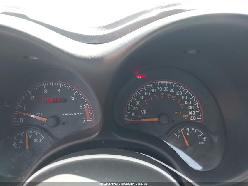 2004 Pontiac Grand am VIN 1G2NW52E14C126225 IAAI salvage auction — NORMAL WEAR, Clear - Dealer Only (California), sold $125 on 2026-09-03 (photo 7)