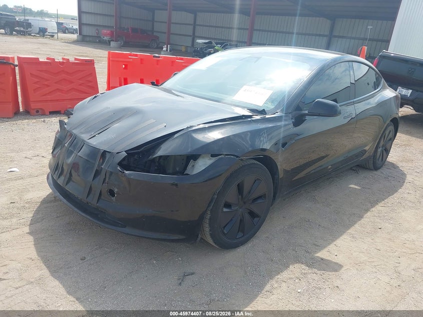 2024 Tesla Model 3 VIN 5YJ3E1EB1RF786792 IAAI salvage auction — FRONT END, Wait Title, sold $16,550 on 2026-09-17 (photo 2)