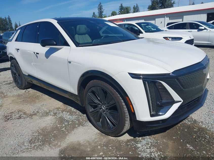2025 Cadillac Lyriq VIN 1GYKPYRL4SZ313383 — IAAI salvage auction photo