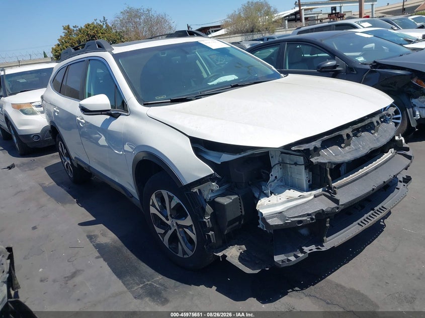 2021 Subaru Outback VIN 4S4BTANC6M3154673 IAAI salvage auction — FRONT END, Wait Title, sold $6,700 on 2026-09-07 (photo 1)
