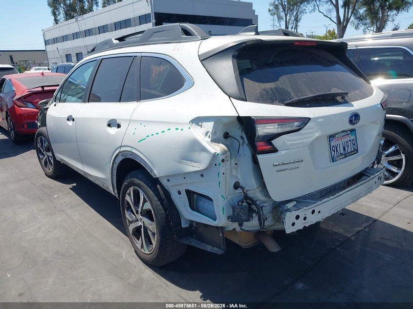 2021 Subaru Outback VIN 4S4BTANC6M3154673 IAAI salvage auction — FRONT END, Wait Title, sold $6,700 on 2026-09-07 (photo 3)