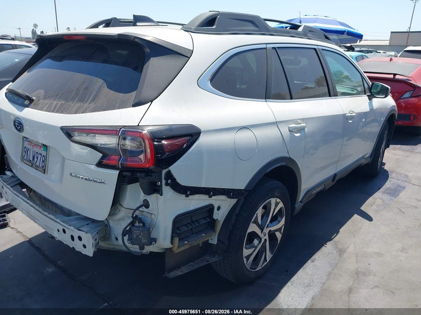 2021 Subaru Outback VIN 4S4BTANC6M3154673 IAAI salvage auction — FRONT END, Wait Title, sold $6,700 on 2026-09-07 (photo 4)