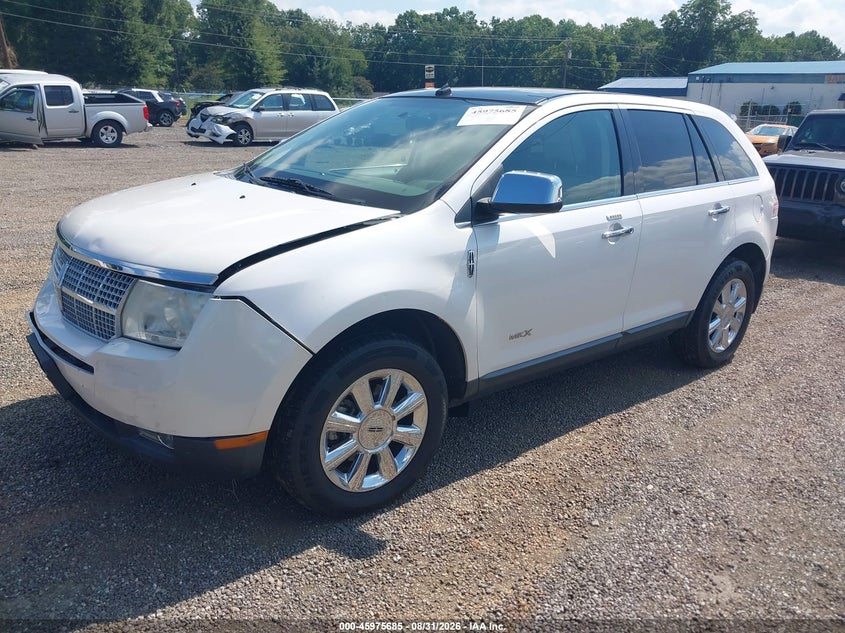 2009 Lincoln Mkx VIN 2LMDU88C09BJ00890 IAAI salvage auction — FRONT END, Salvage (South Carolina), sold $0 on 2026-10-03 (photo 2)