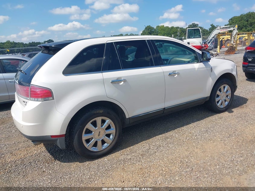 2009 Lincoln Mkx VIN 2LMDU88C09BJ00890 IAAI salvage auction — FRONT END, Salvage (South Carolina), sold $0 on 2026-10-03 (photo 4)
