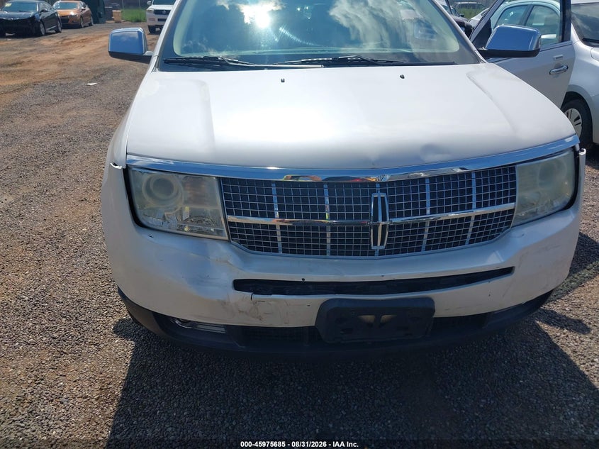 2009 Lincoln Mkx VIN 2LMDU88C09BJ00890 IAAI salvage auction — FRONT END, Salvage (South Carolina), sold $0 on 2026-10-03 (photo 6)