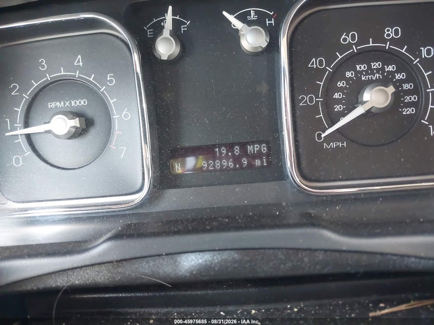 2009 Lincoln Mkx VIN 2LMDU88C09BJ00890 IAAI salvage auction — FRONT END, Salvage (South Carolina), sold $0 on 2026-10-03 (photo 7)