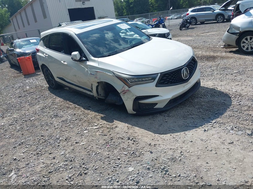 2019 Acura Rdx VIN 5J8TC2H66KL021706 IAAI salvage auction — REAR END, Wait Title, sold $6,250 on 2026-09-29 (photo 1)