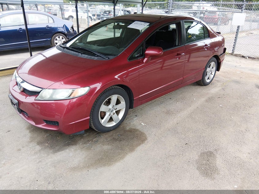 2011 Honda Civic VIN 2HGFA1F66BH543040 IAAI salvage auction — REAR END, Salvage (Connecticut), sold $1,975 on 2026-09-11 (photo 2)