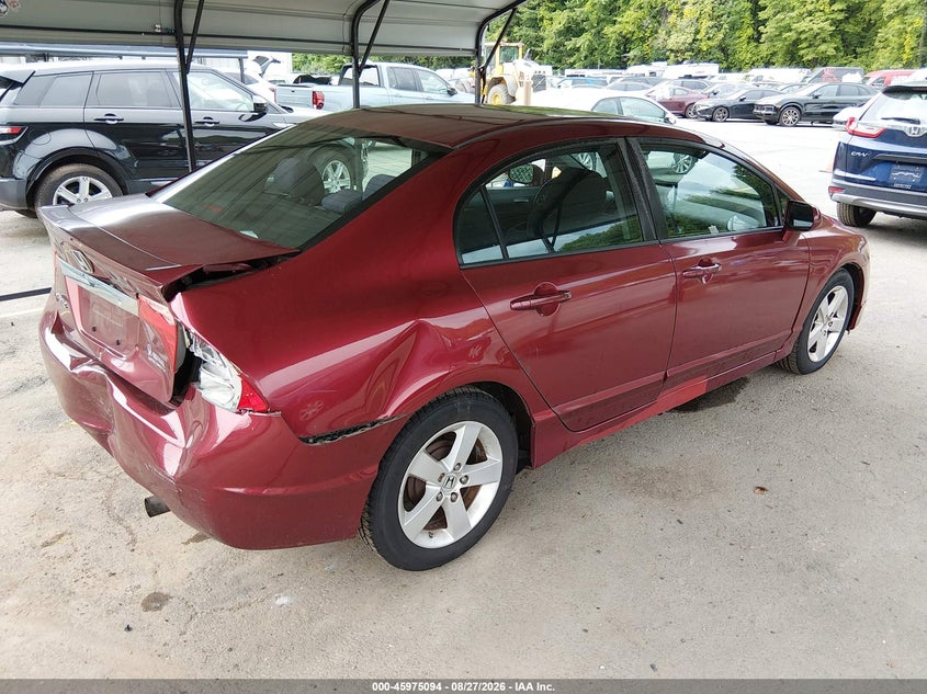 2011 Honda Civic VIN 2HGFA1F66BH543040 IAAI salvage auction — REAR END, Salvage (Connecticut), sold $1,975 on 2026-09-11 (photo 4)